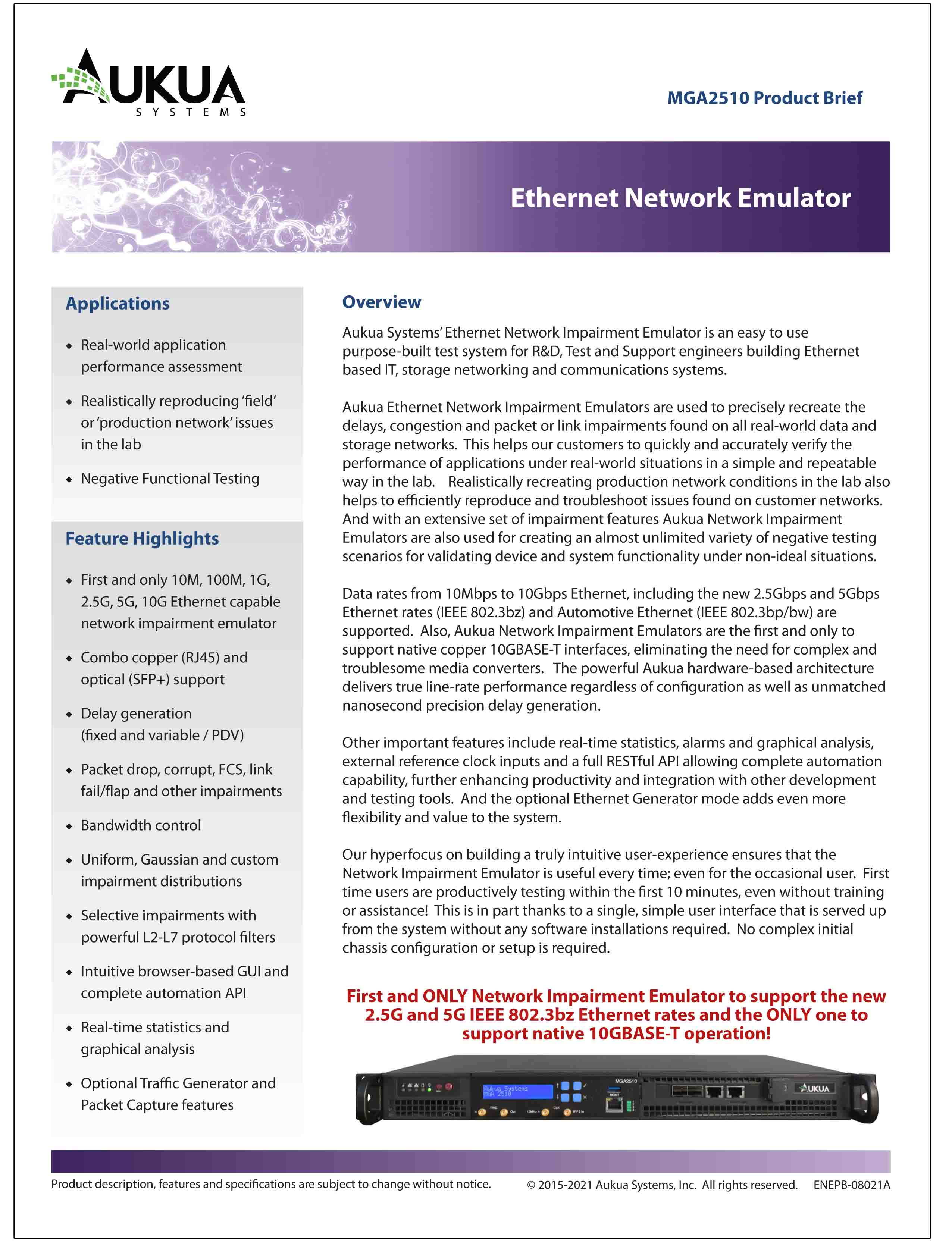 Network Impairment Emulator